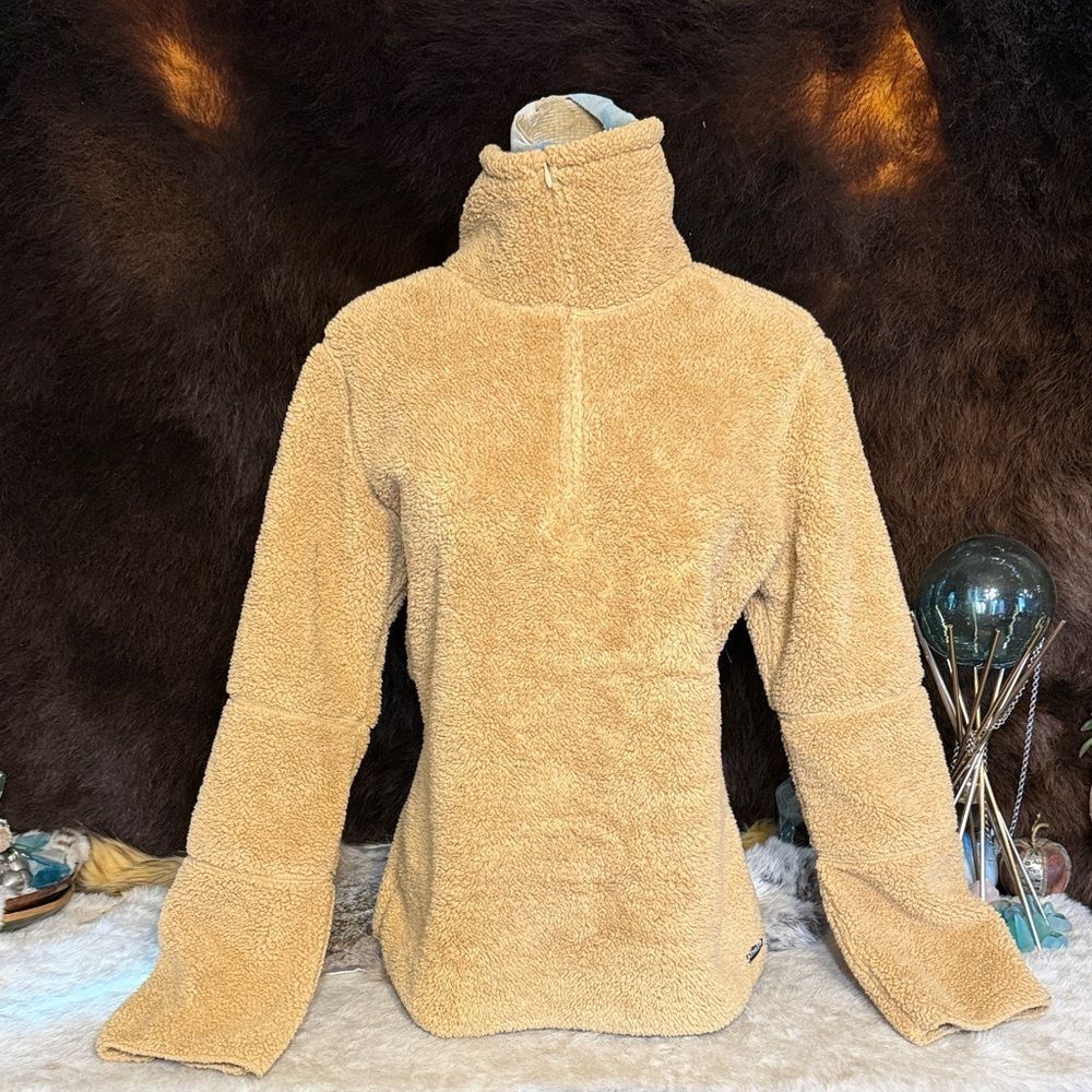 Cozy Tan Fleece Pullover M (4900A)